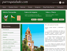 Tablet Screenshot of parroquialudo.com